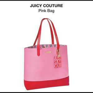 🆕💕Juicy Couture Pink Tote Bag